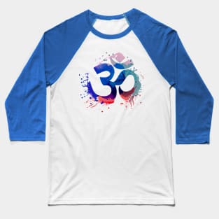 Om Yoga Baseball T-Shirt